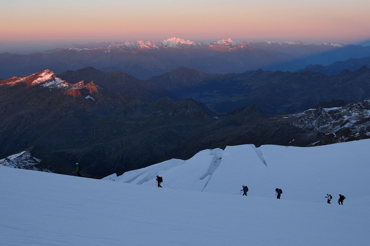 Traversée Lyskamm Valais Suisse — photo 2