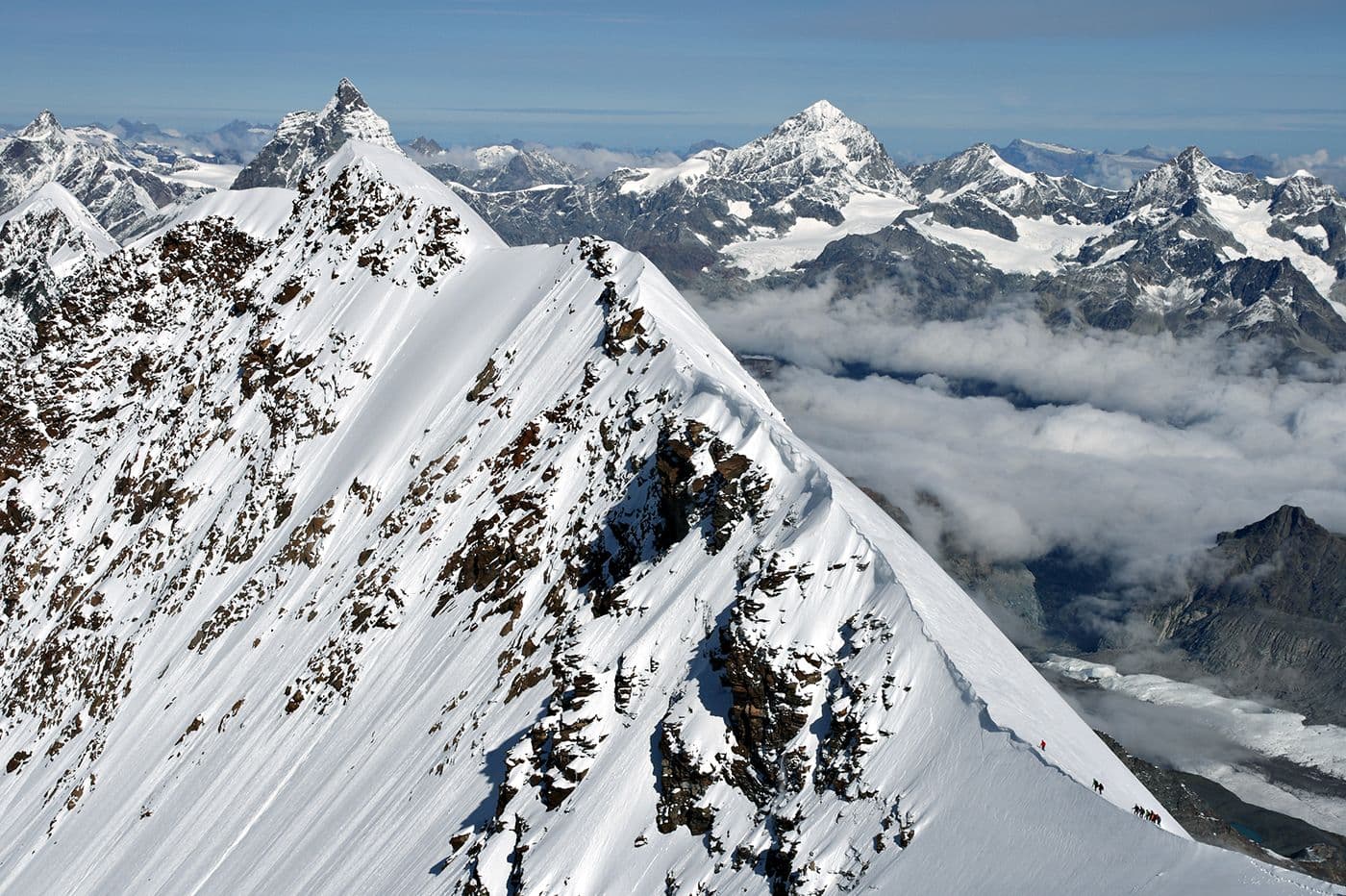 Traversée Lyskamm Valais Suisse — photo 8