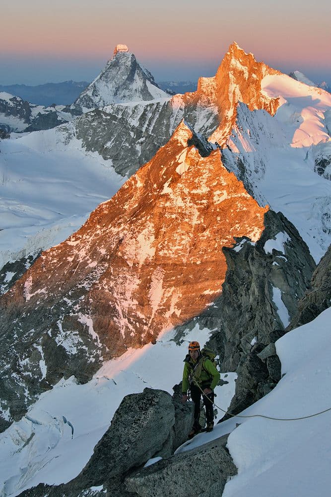 Traversée Pointes Moming Schali Weisshorn — photo 9