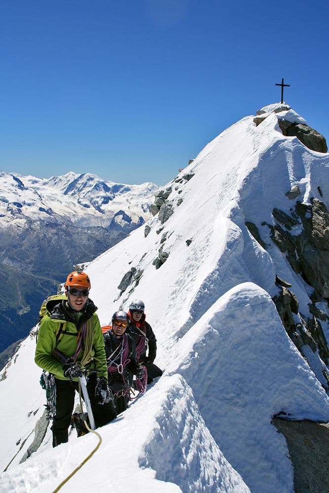 Traversée Pointes Moming Schali Weisshorn — photo 12