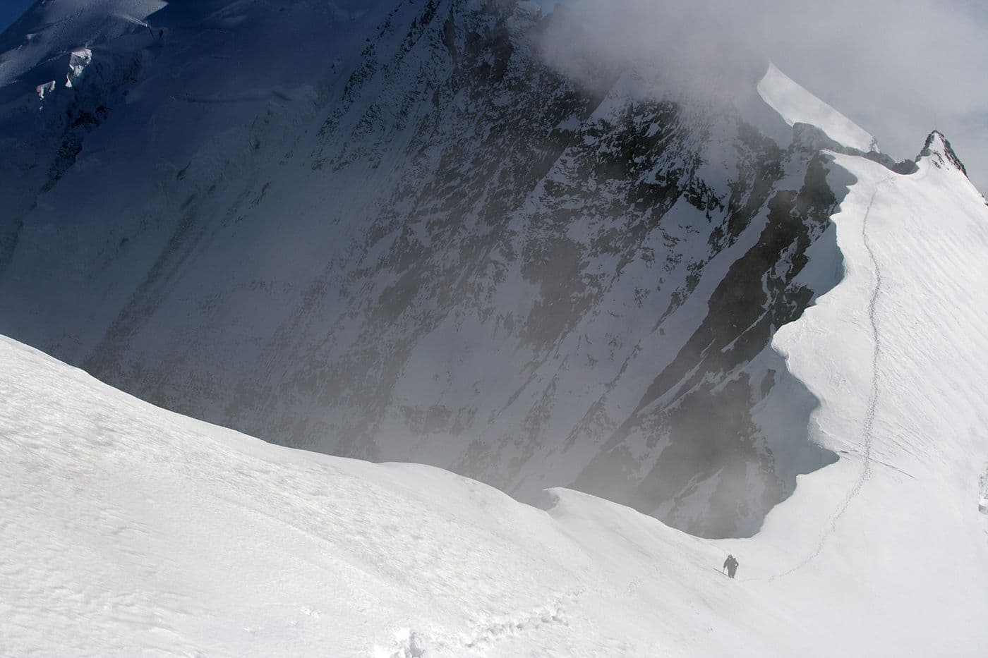 Traversée Pointes Moming Schali Weisshorn — photo 13