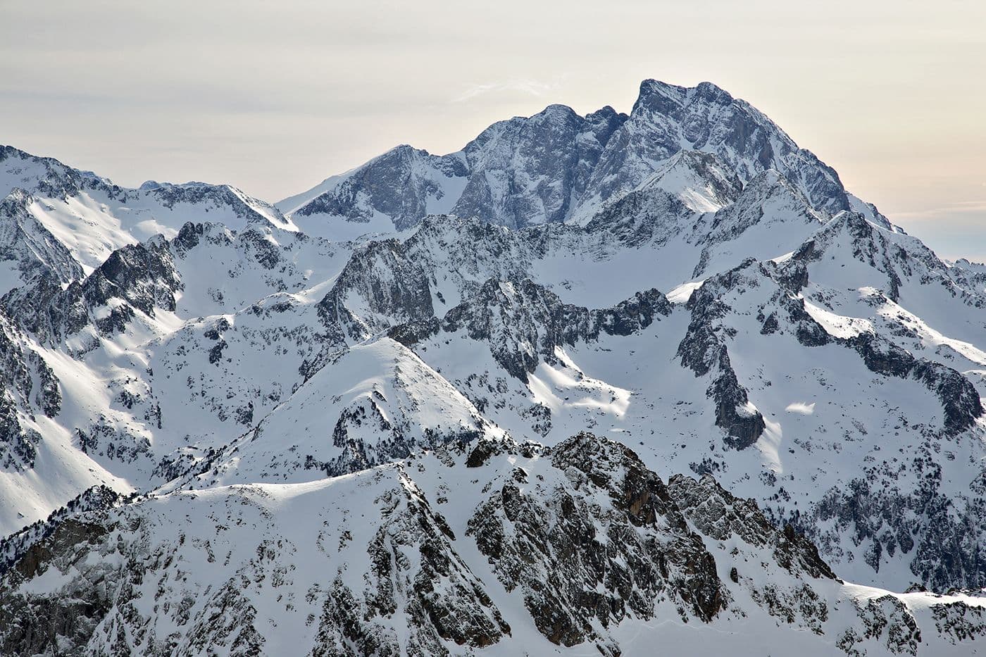 Sélection Photos Paysages Vignemale Hiver