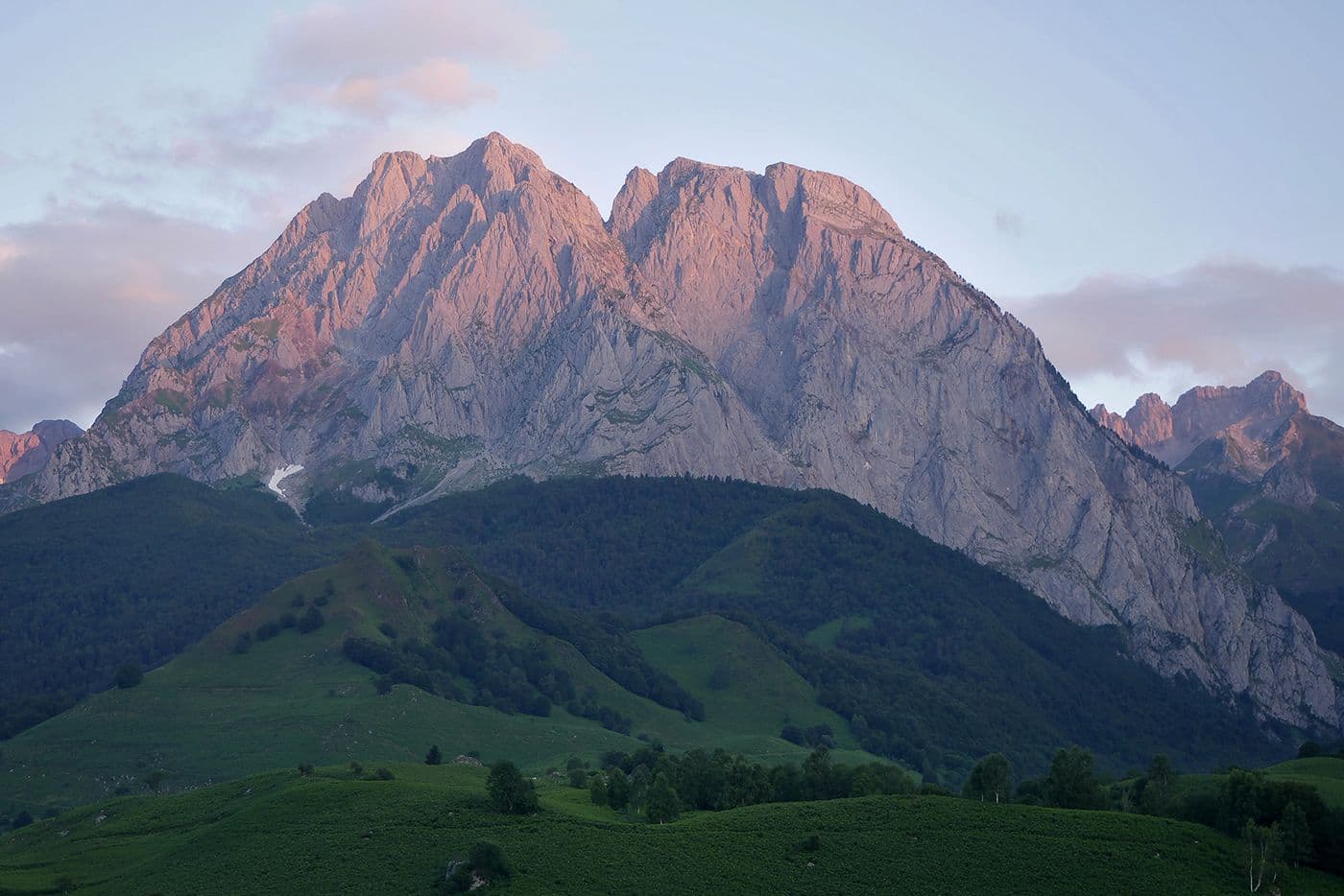 Lumières du matin sur le Billare