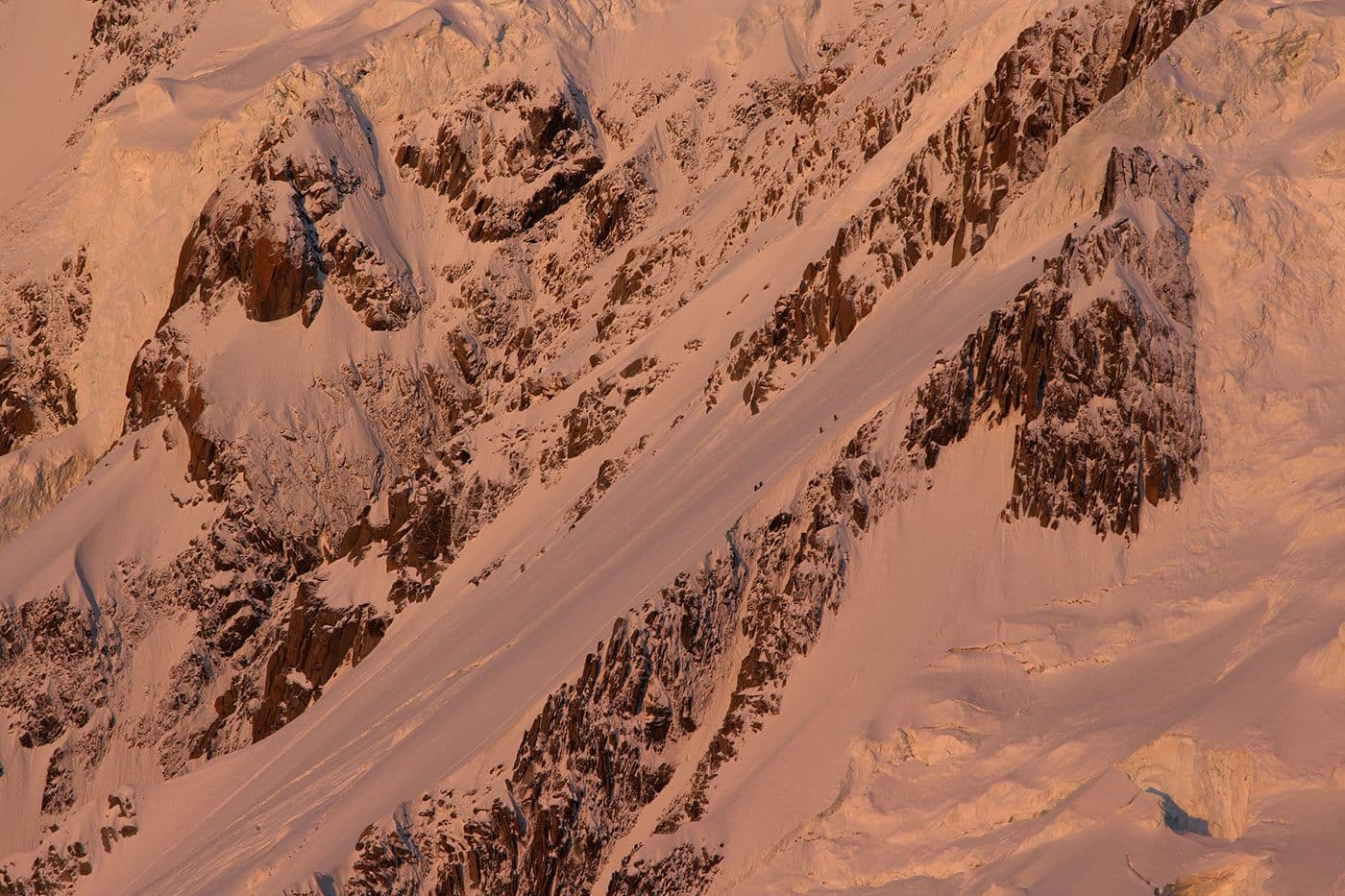Avalanche Brenva Mont Blanc