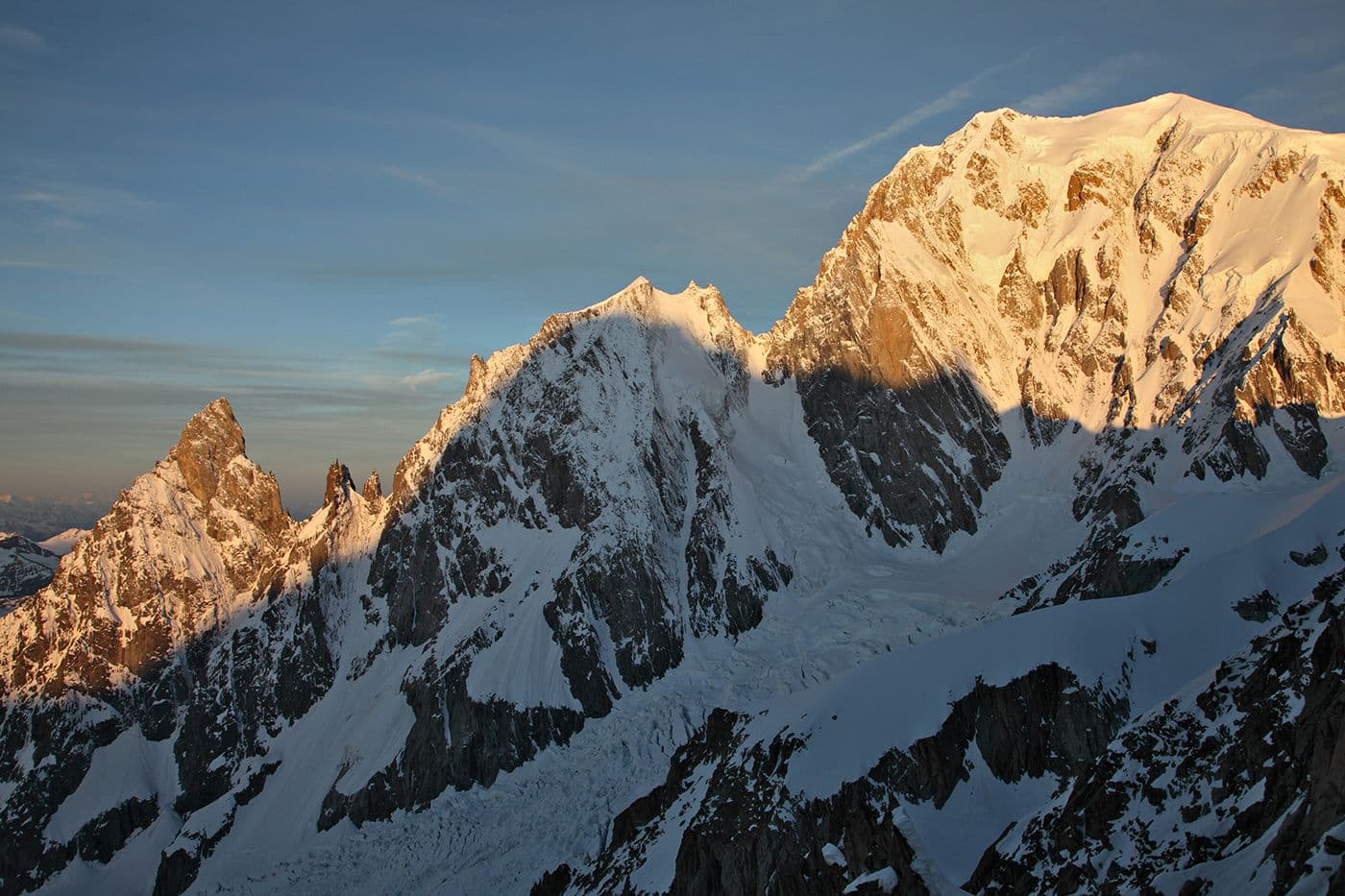 Arête Intégrale de Peuterey au Mont Blanc