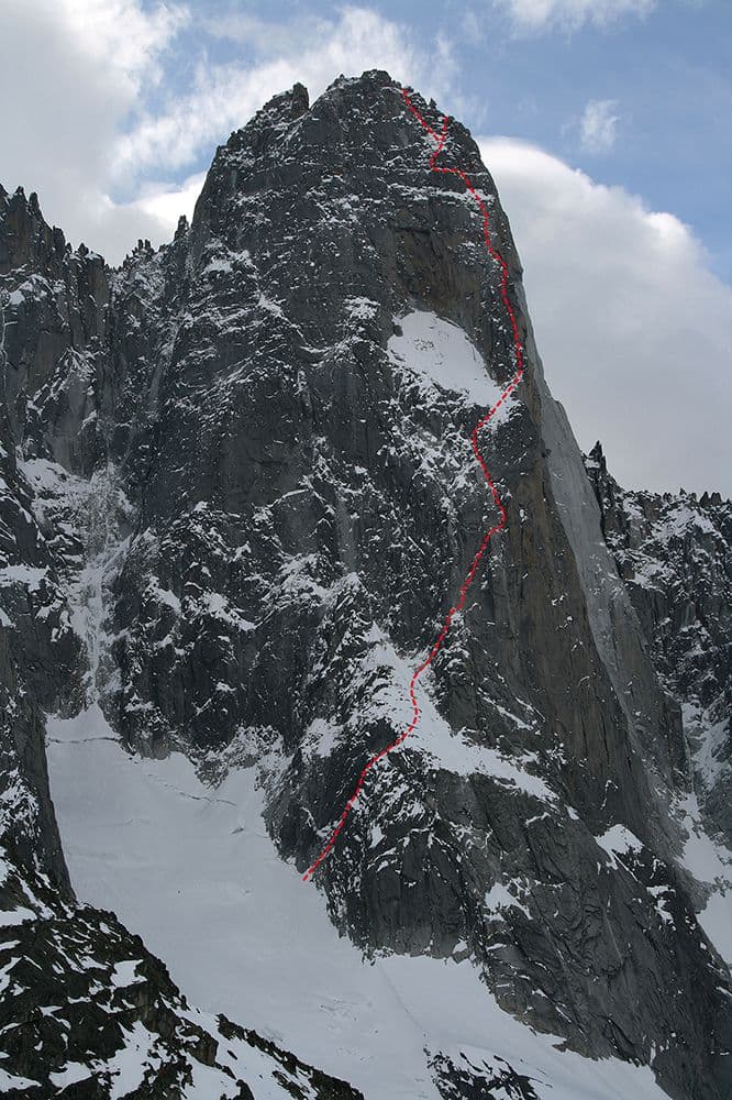 Face Nord Drus Voie Allain Leininger