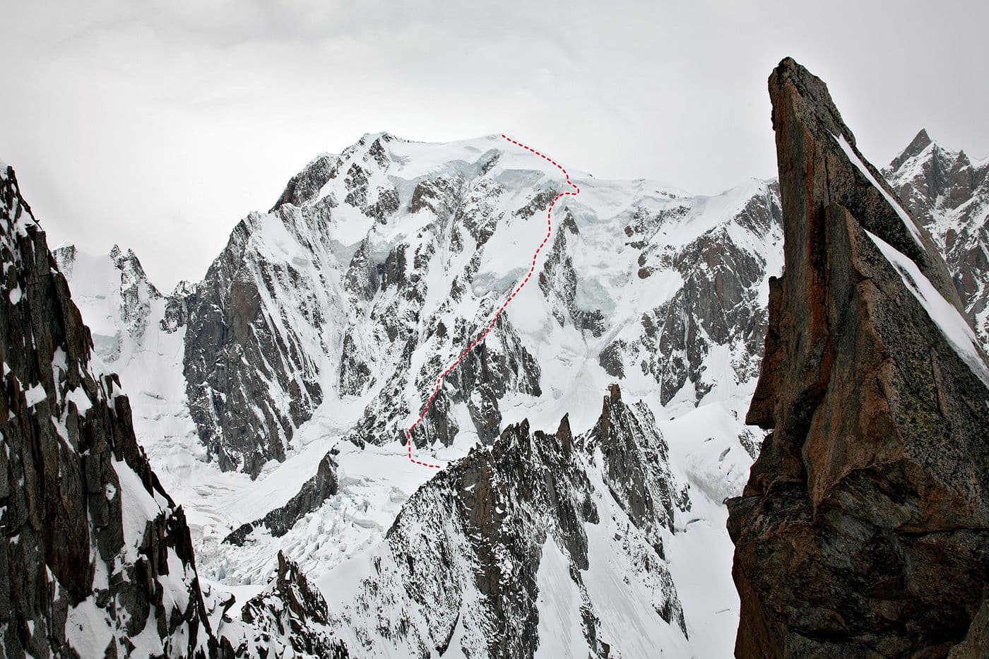 Éperon Brenva Mont Blanc