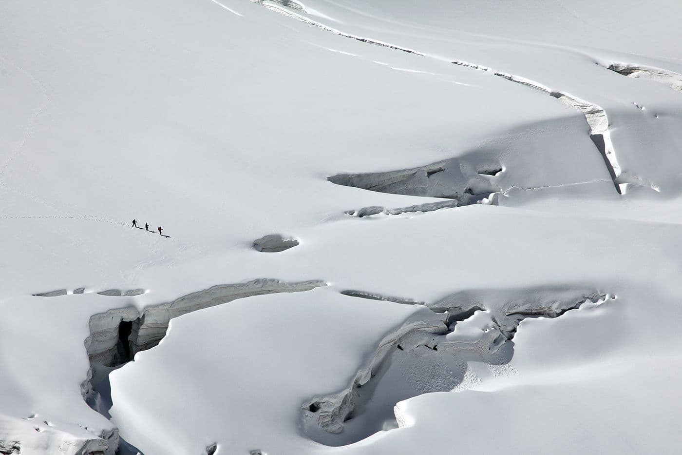 Glaciers Massif Mont Blanc