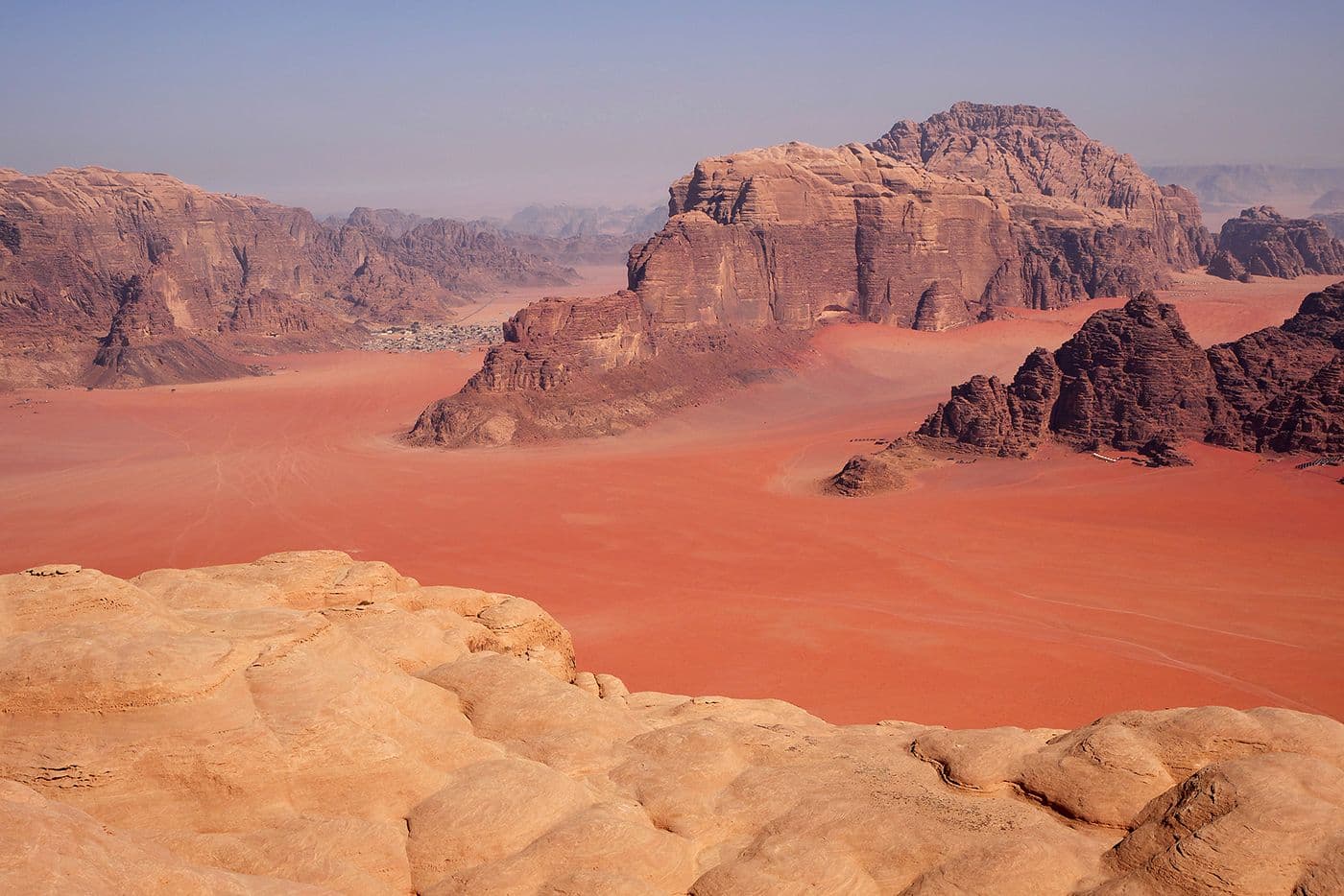 Escalade Wadi Rum Jordanie